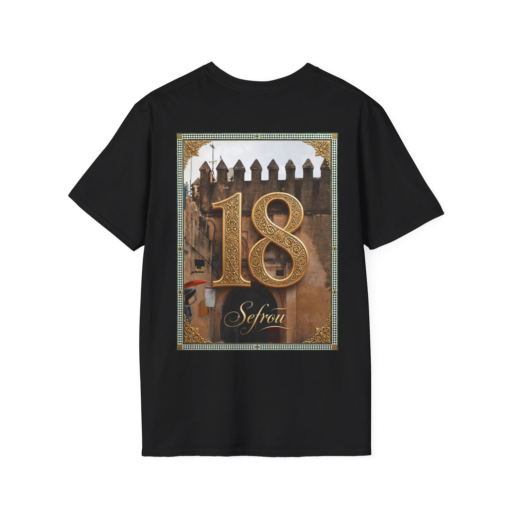 18th Birthday Tee — Elegant Gold Number Birthday T-Shirt - LUMÏA