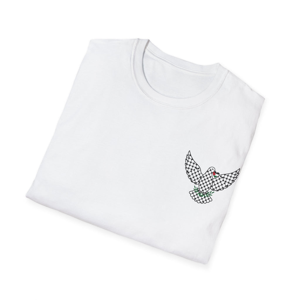 T-shirt Colombe de paix, motif graphique - LUMÏA