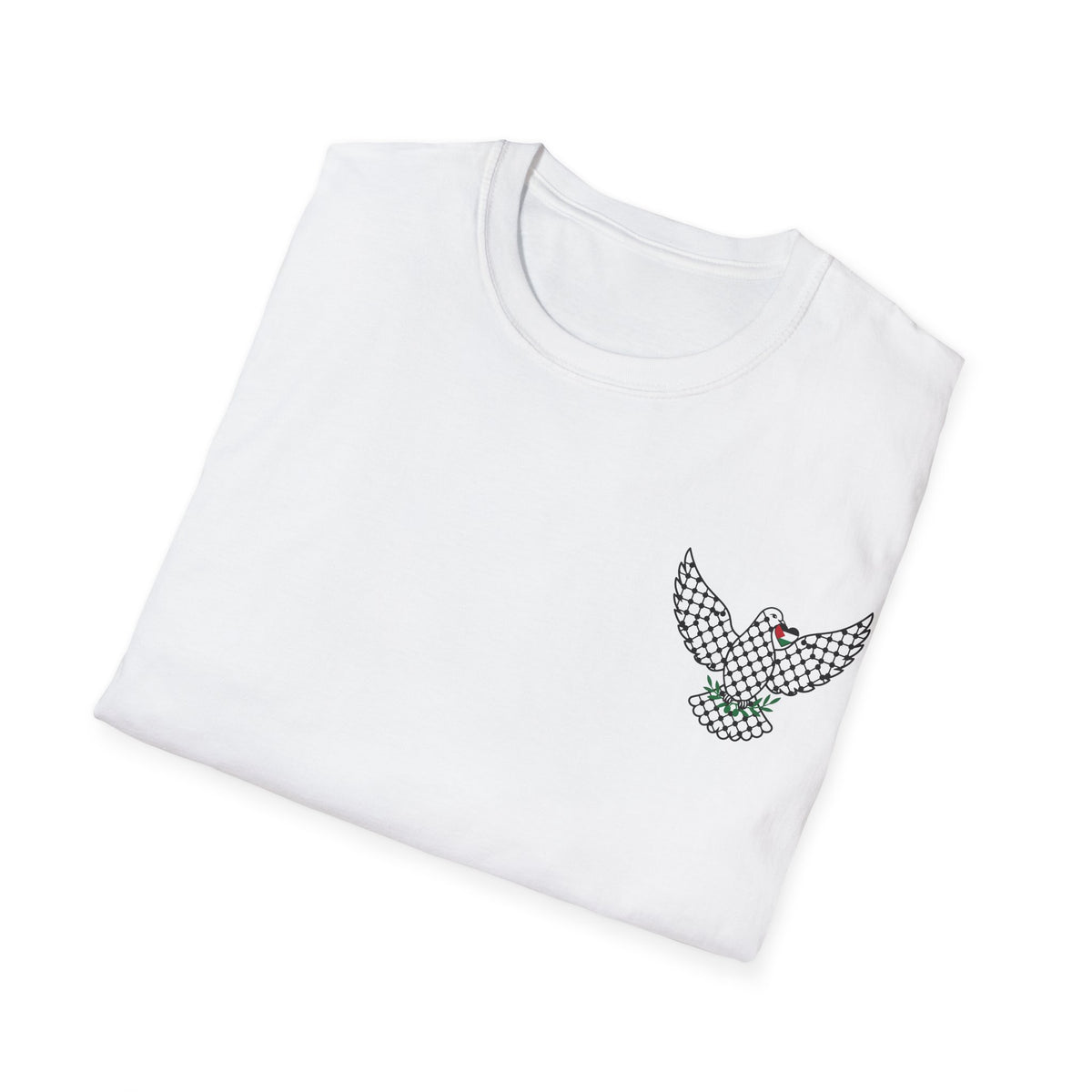 T-shirt Colombe de paix, motif graphique - LUMÏA
