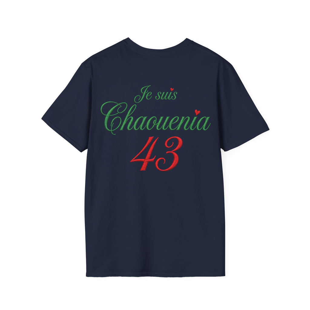 T-Shirt « Je suis Chaouenia 43 » — Tee Casual Français-Arabe LUMÏA - LUMÏA