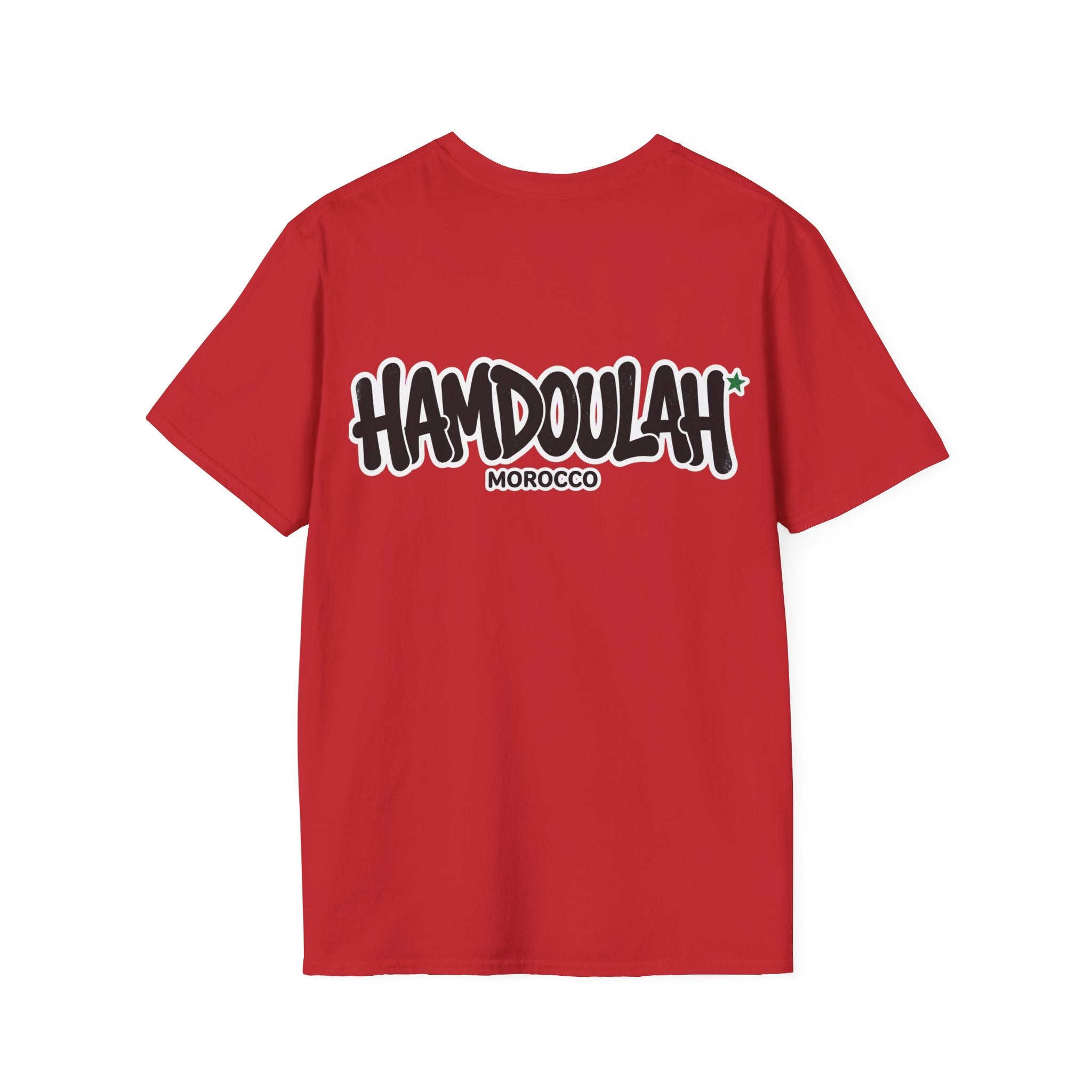 La Bass3lik Graphic T-Shirt — Moroccan Streetwear Chest Logo