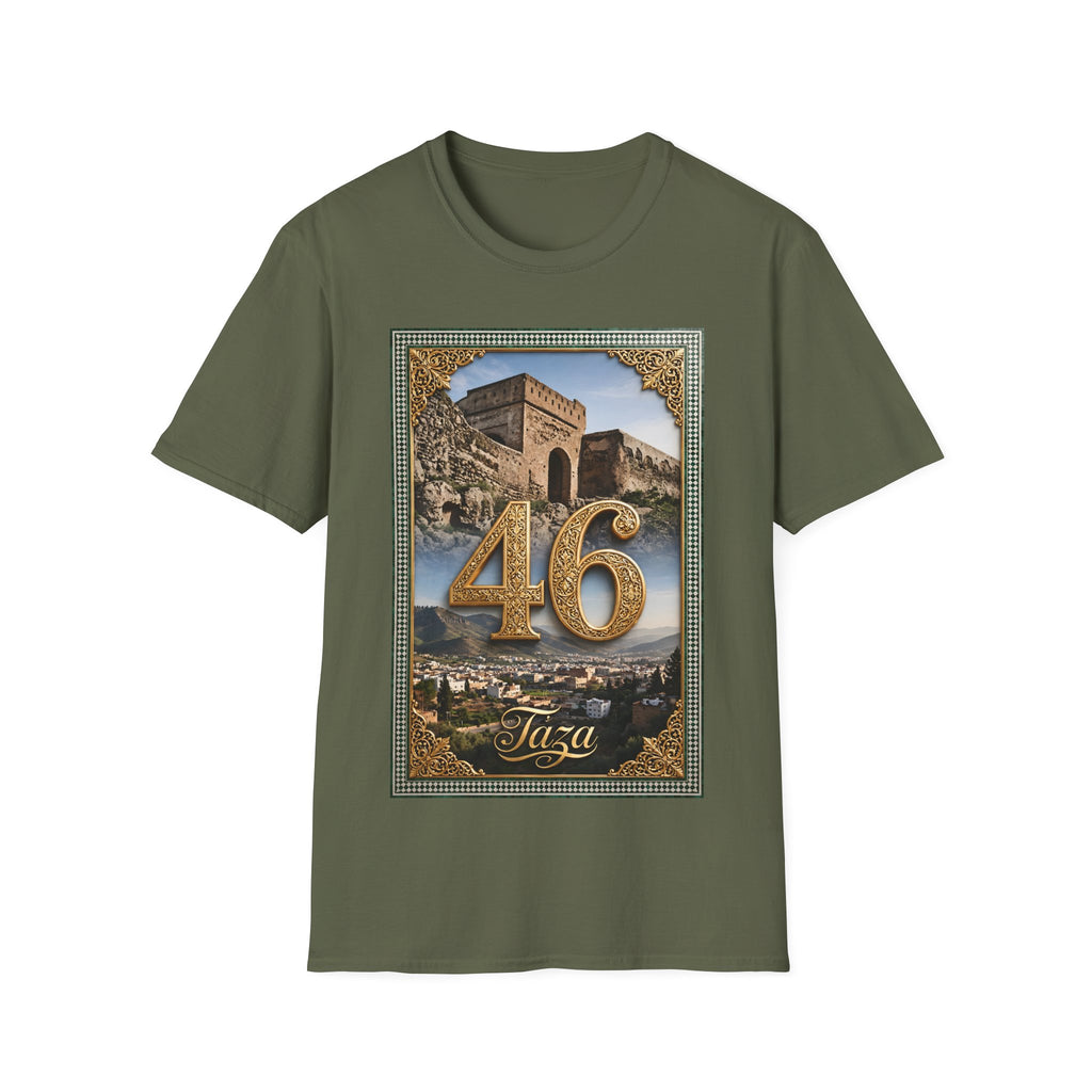 46 Meknès Ramparts T-Shirt — Moroccan Ancient Walls Graphic Tee - LUMÏA