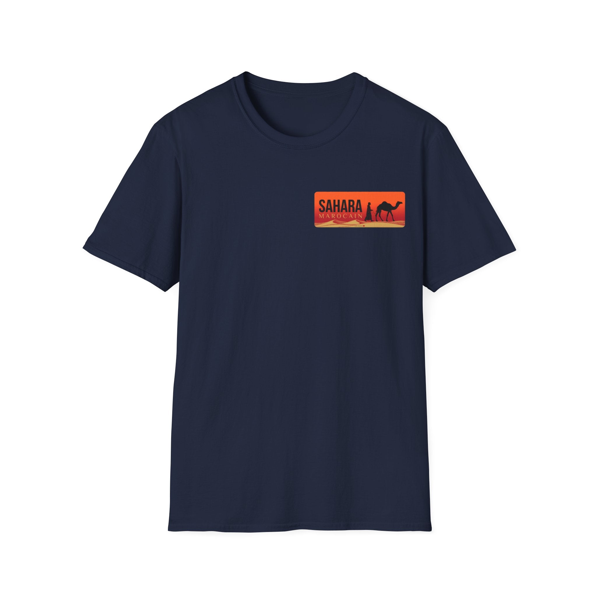 Sahara Morocco Sunset T-Shirt — Desert Camel Graphic Tee - LUMÏA
