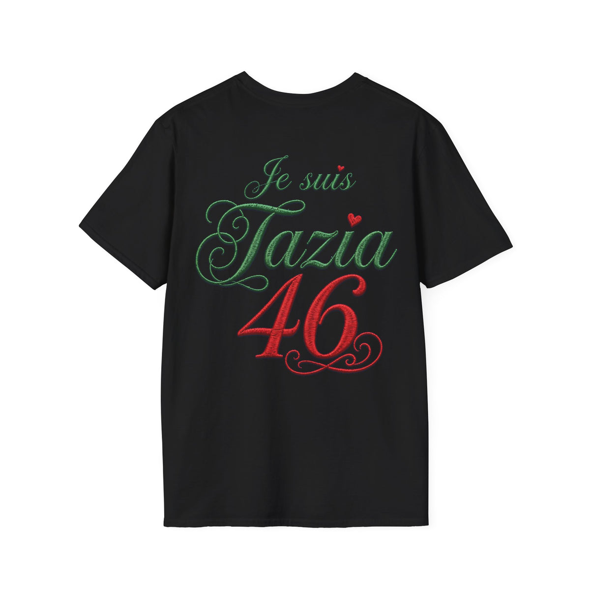 T-Shirt « Je suis Tazia 46 » — Tee Casual Français-Arabe LUMÏA - LUMÏA