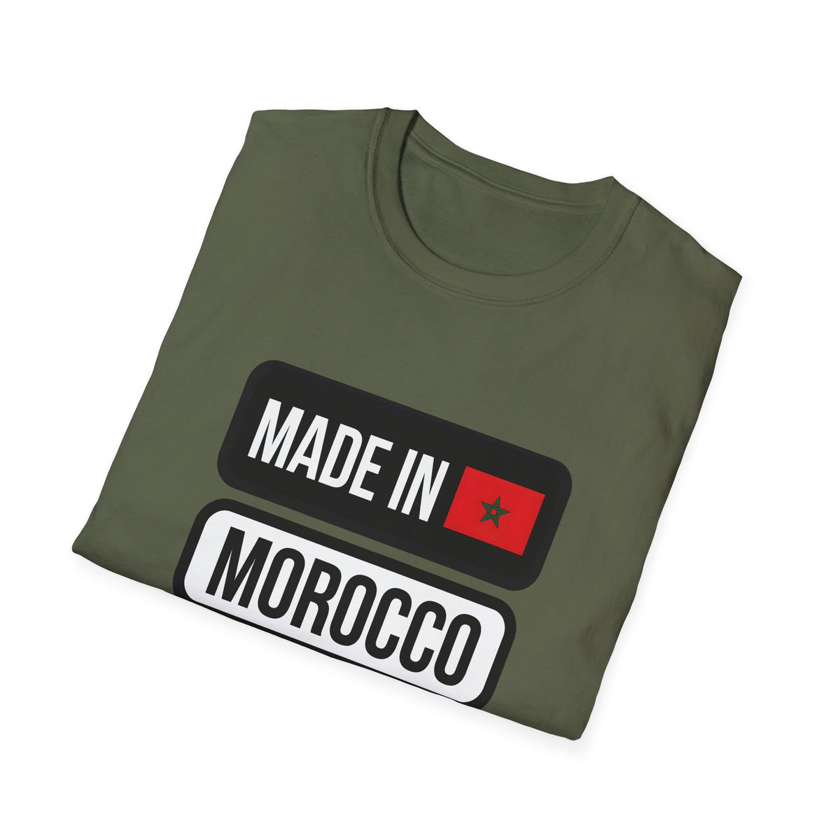 T-shirt « Made in Morocco » — motif N’Moutou Bel 3in, fierté marocaine