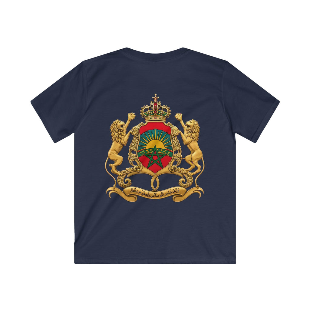 Kids Tee — Moroccan Royal Crest Shirt (Kingdom Coat of Arms)