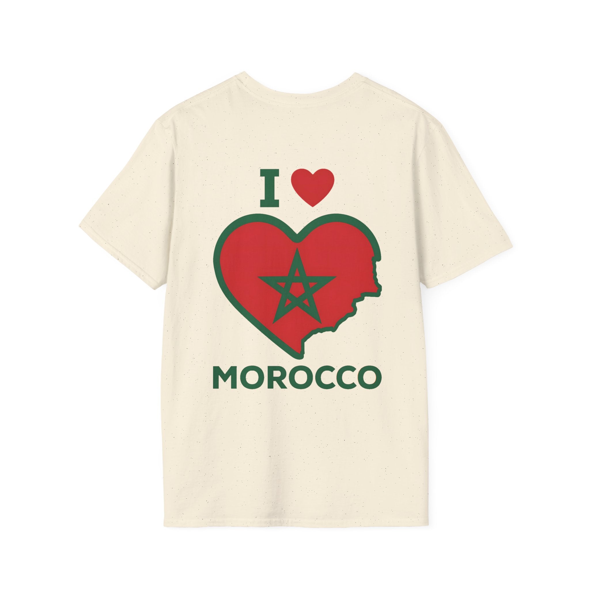 I Love Morocco Heart T-Shirt — Casual Travel Souvenir Tee