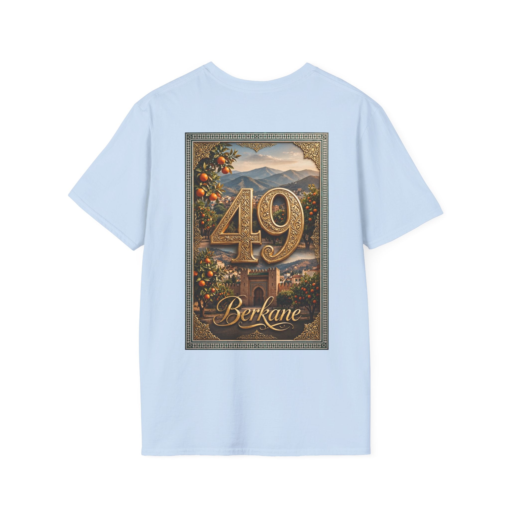 Vintage Floral Number T‑Shirt — Personalized 40/49 Birthday Tee - LUMÏA
