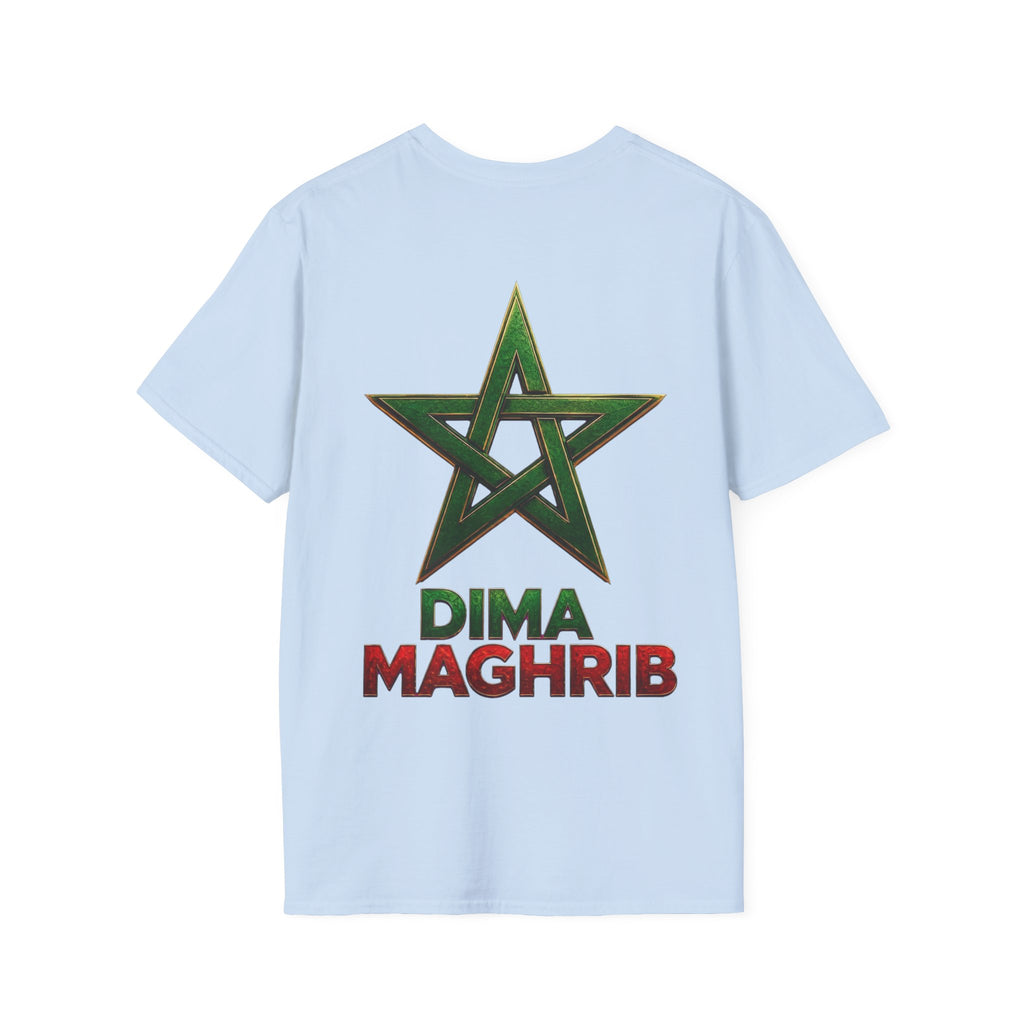 Moroccan Royal Crest Chest Logo T‑Shirt