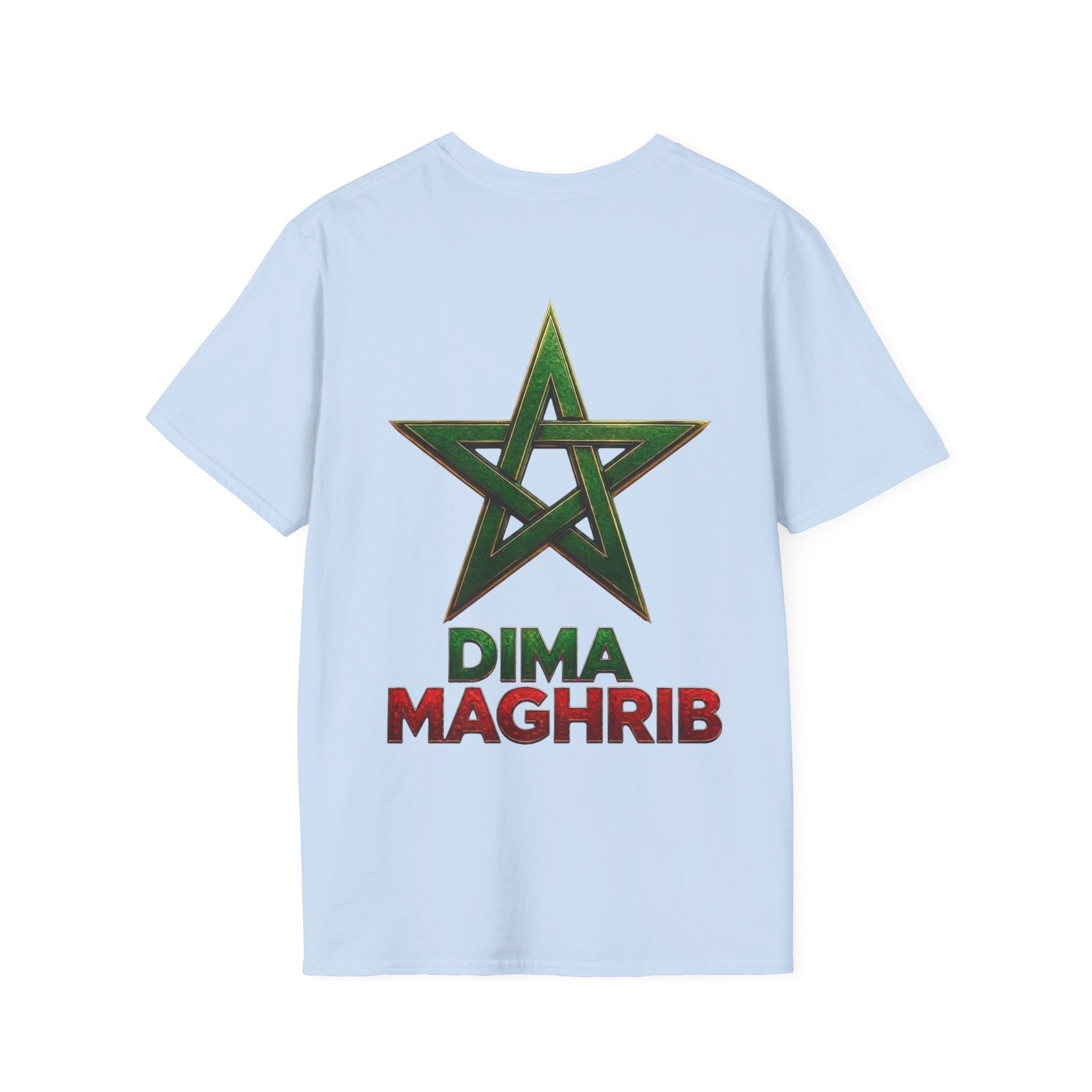Moroccan Royal Crest Chest Logo T‑Shirt