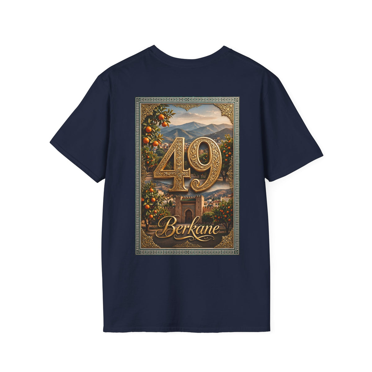 Vintage Floral Number T‑Shirt — Personalized 40/49 Birthday Tee - LUMÏA