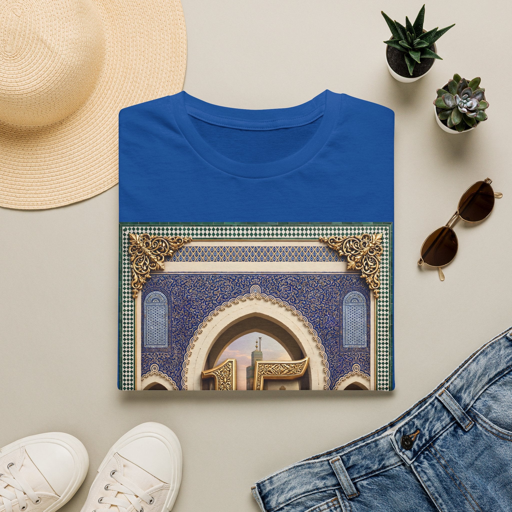 15 Fes Tile Arch T-Shirt - LUMÏA