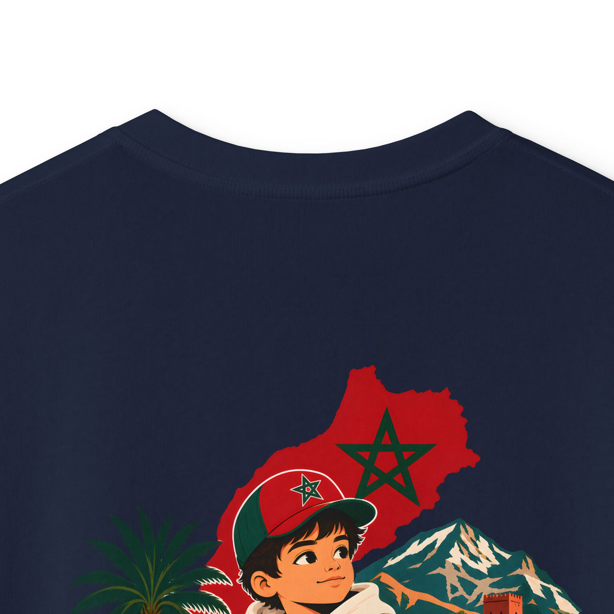 T-shirt enfant marocain — 212 Alhamdulillah