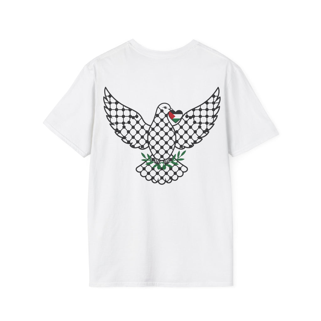 T-shirt Colombe de paix, motif graphique - LUMÏA