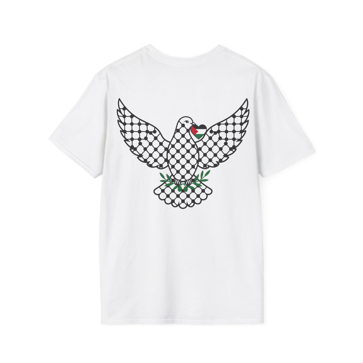 T-shirt Colombe de paix, motif graphique - LUMÏA