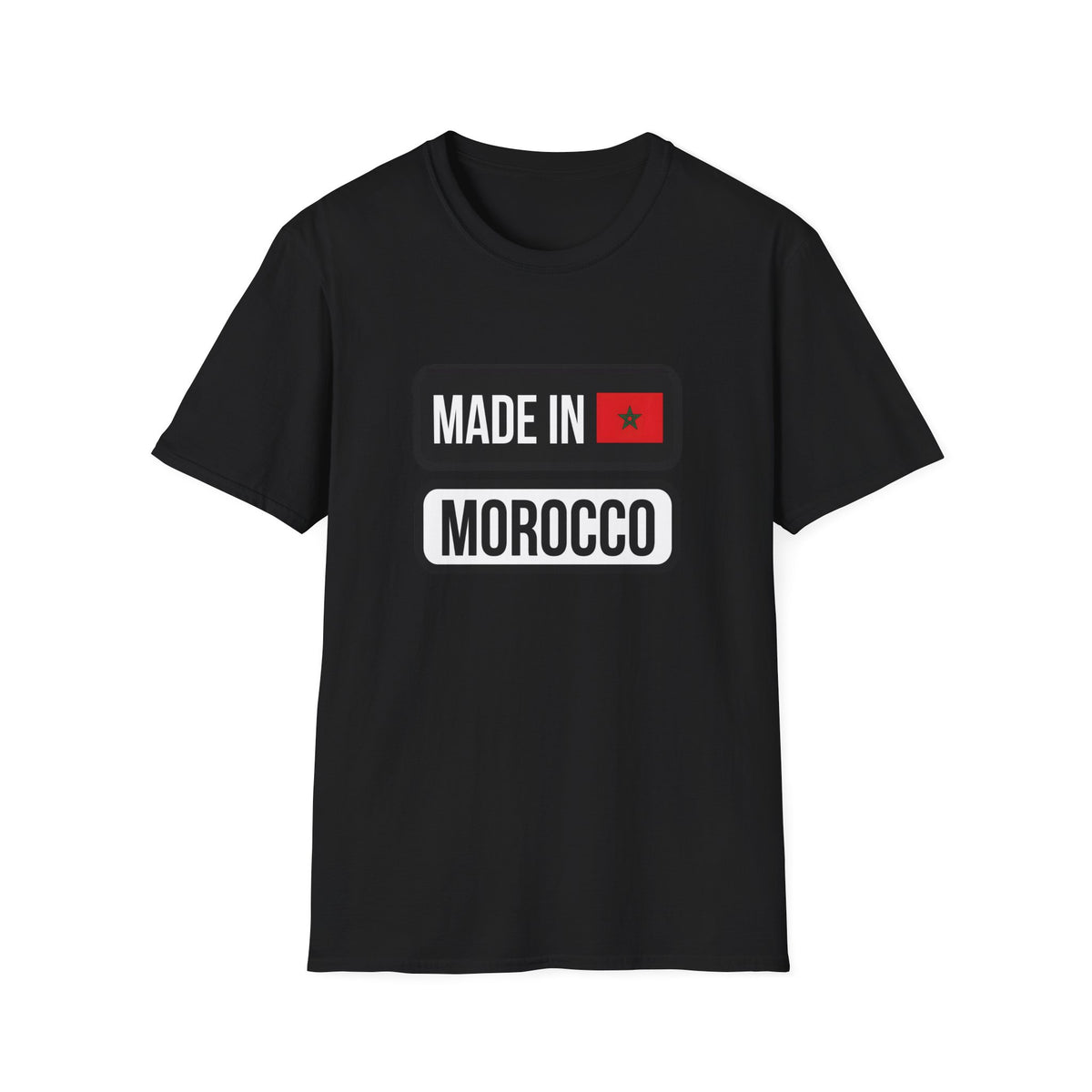 T-shirt « Made in Morocco » — motif N’Moutou Bel 3in, fierté marocaine - LUMÏA