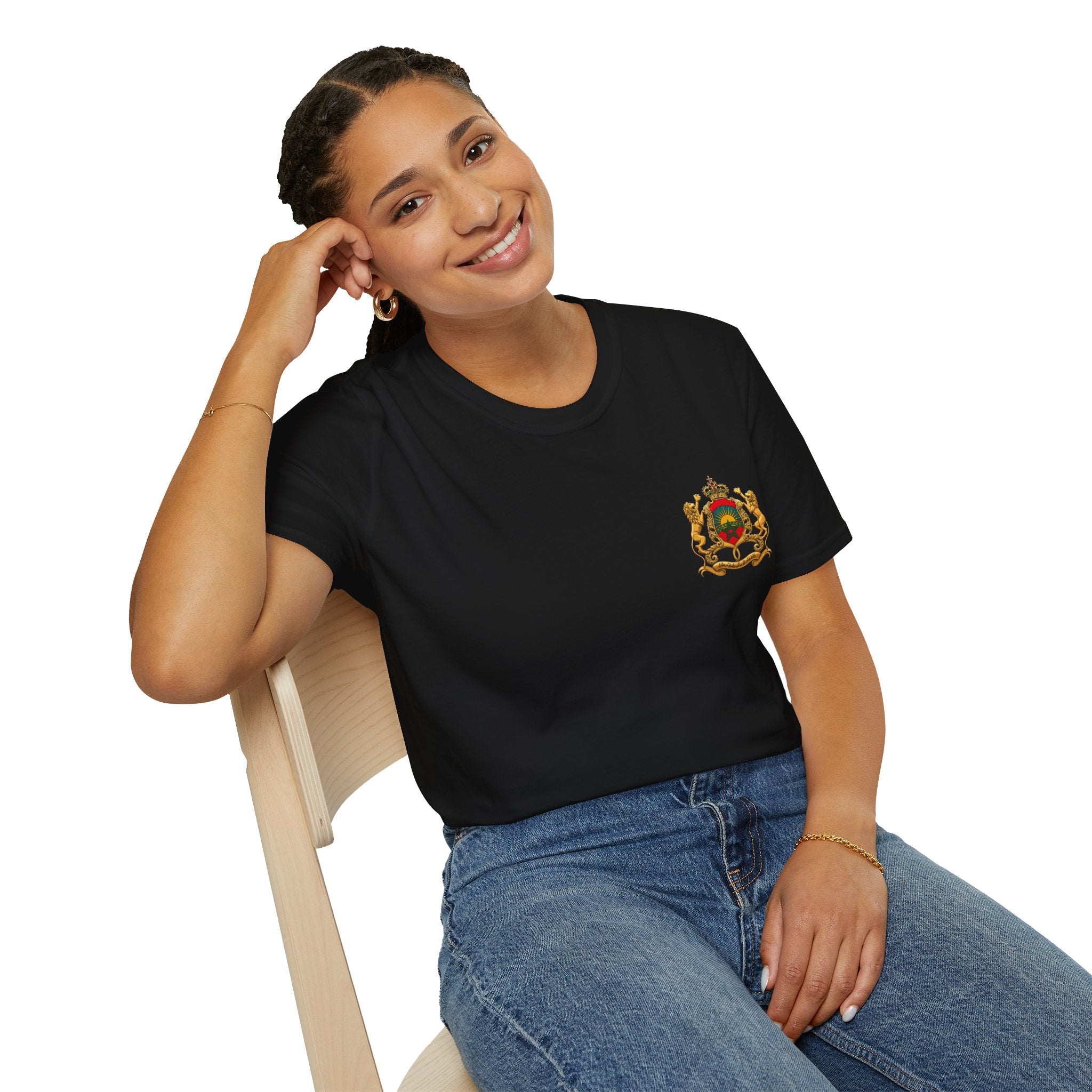 Coat of Arms Crest T-Shirt — Regal Heraldry Pocket Tee