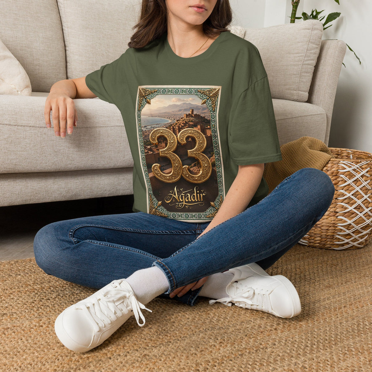 Vintage Agadir 33 Tee - LUMÏA