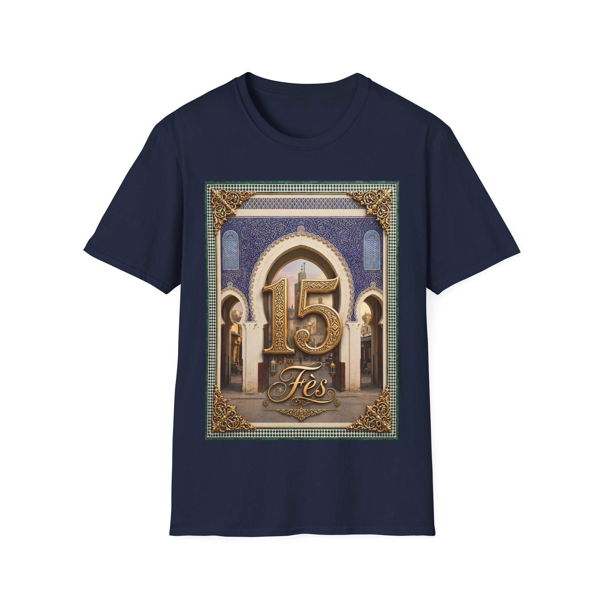 15 Fes Tile Arch T-Shirt