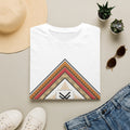 Boho Geometric Diamond Tee — Southwestern Tribal Graphic T-Shirt