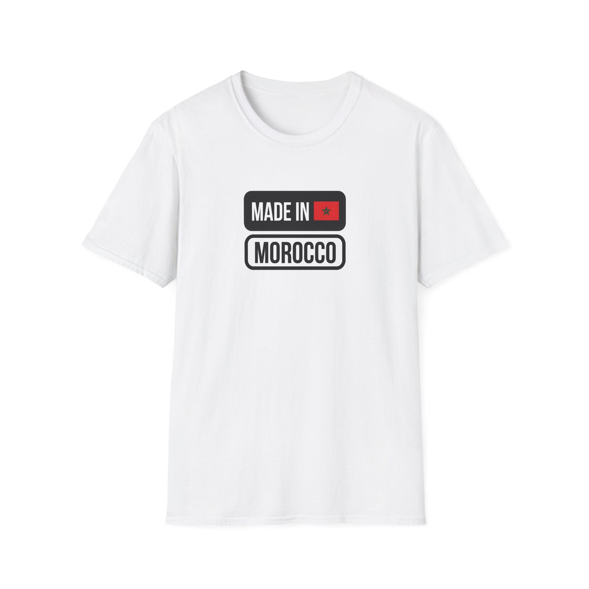 T-shirt « Made in Morocco » — N’Moutou Bel 3in / T’Moutou Bel Ghira - LUMÏA