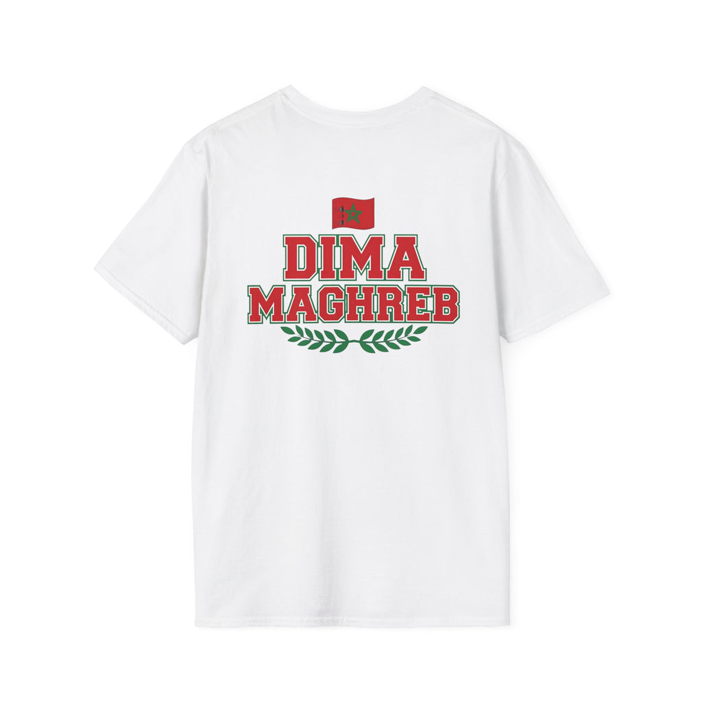 T-Shirt Logo Cœur Dima Maghrib — Fierté Nord-Africaine Casual - LUMÏA