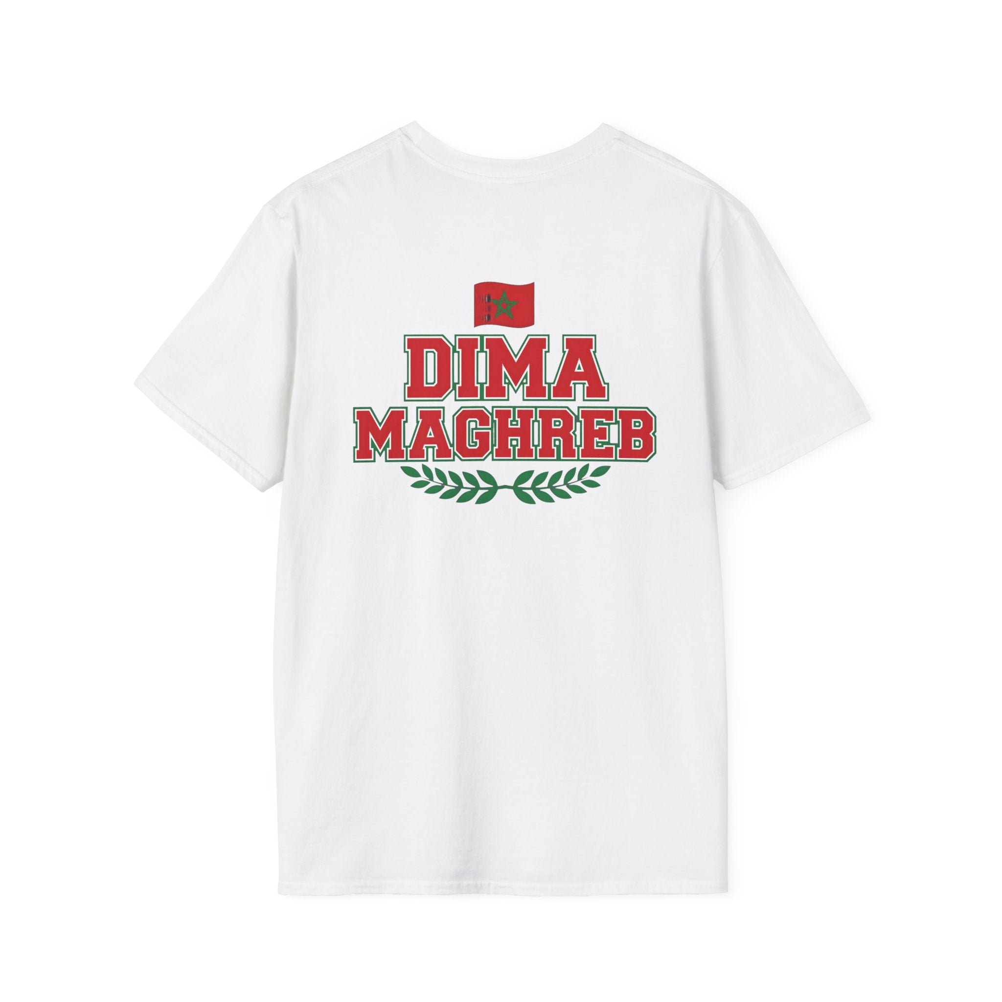 T-Shirt Logo Cœur Dima Maghrib — Fierté Nord-Africaine Casual - LUMÏA