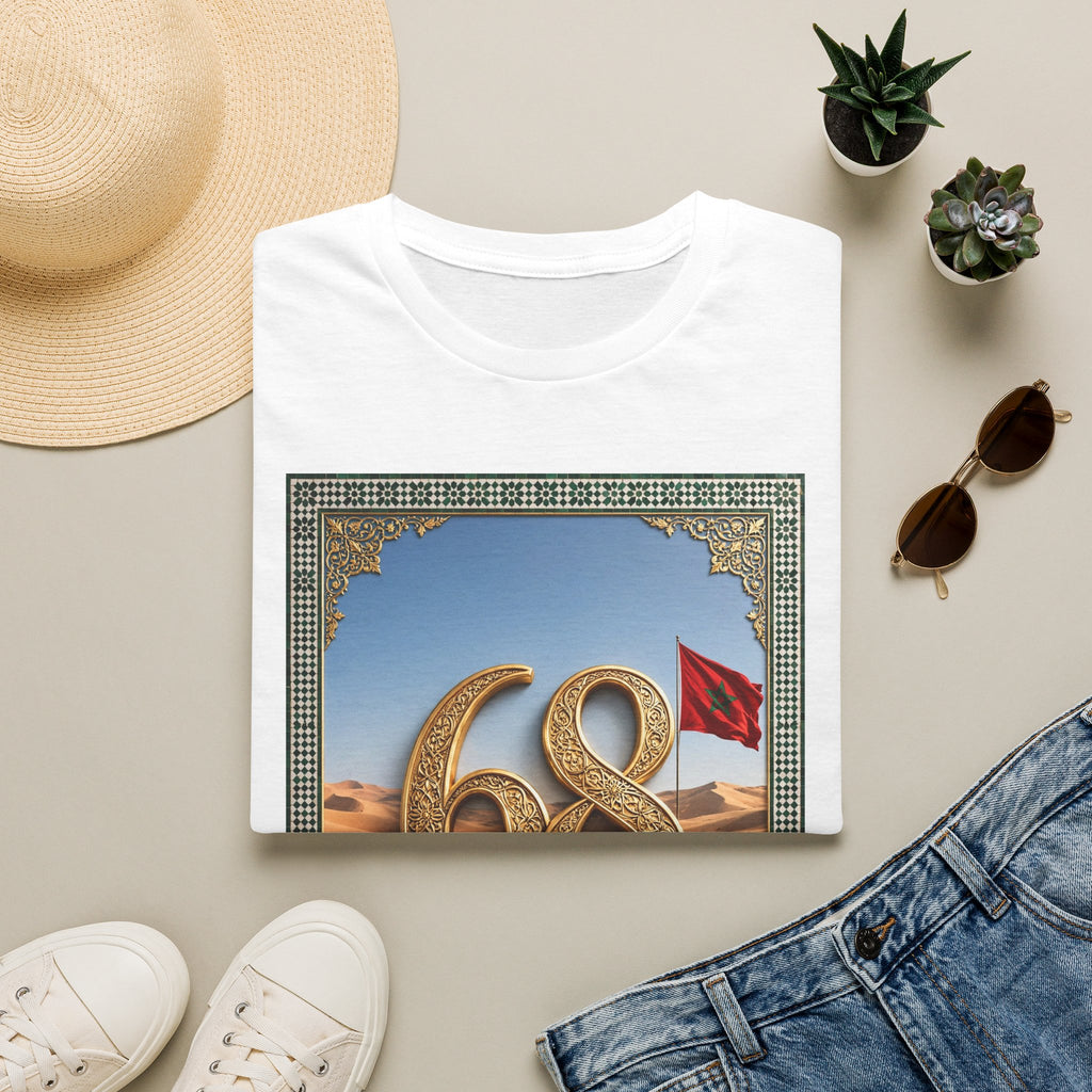 68 Anniversary Desert Flag Graphic T-Shirt