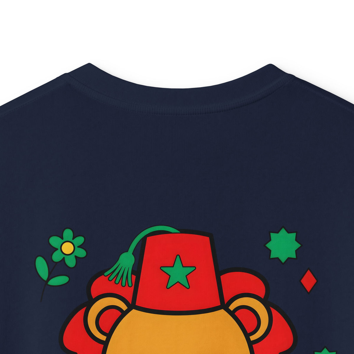 T-shirt enfant — Lion marocain au fez