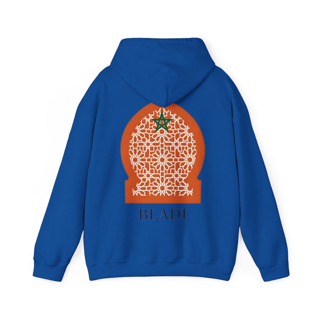 Sweat à capuche Bladi – Étoile et arche aux motifs marocains - LUMÏA