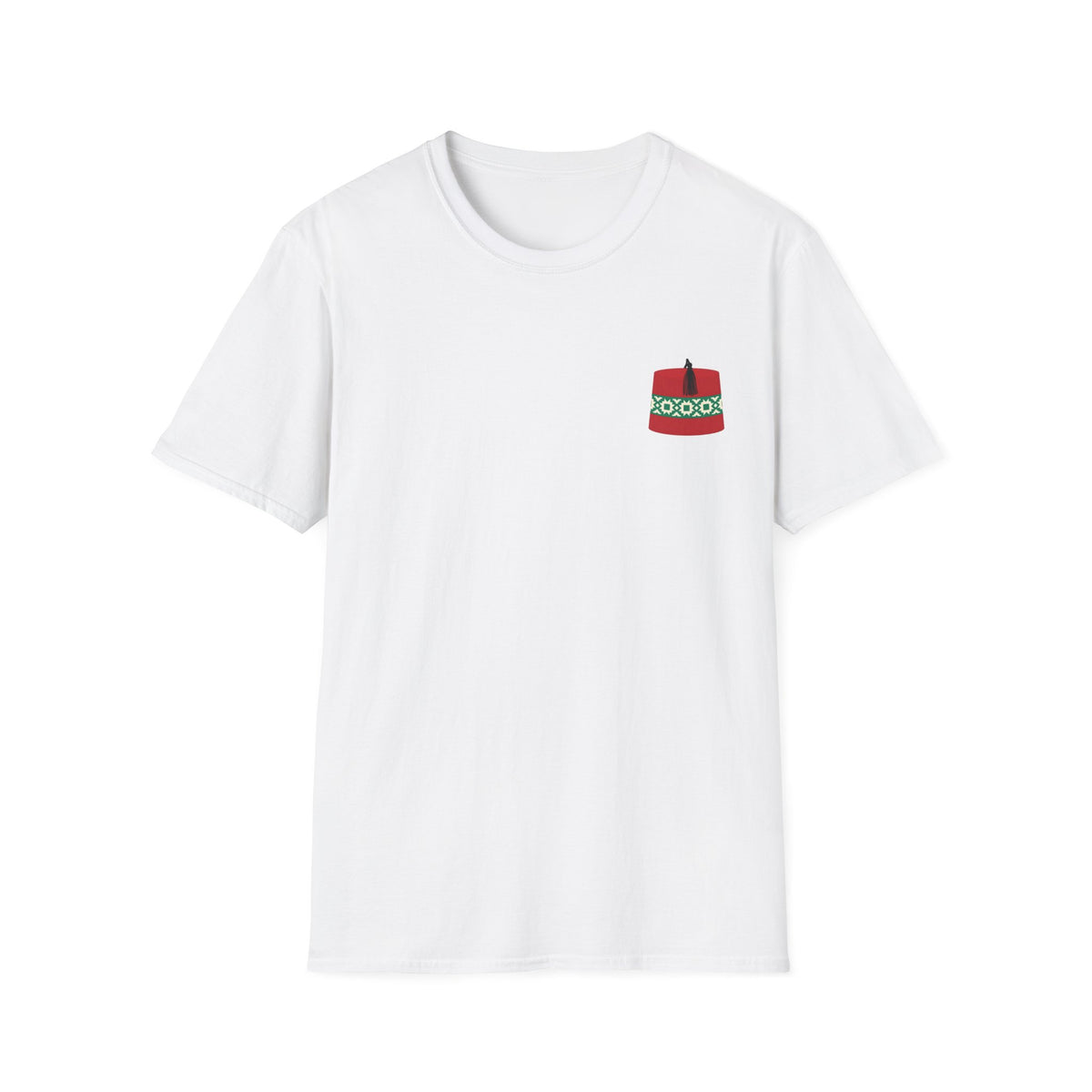 T-shirt Timbre Maroc — Carte du Maroc vintage