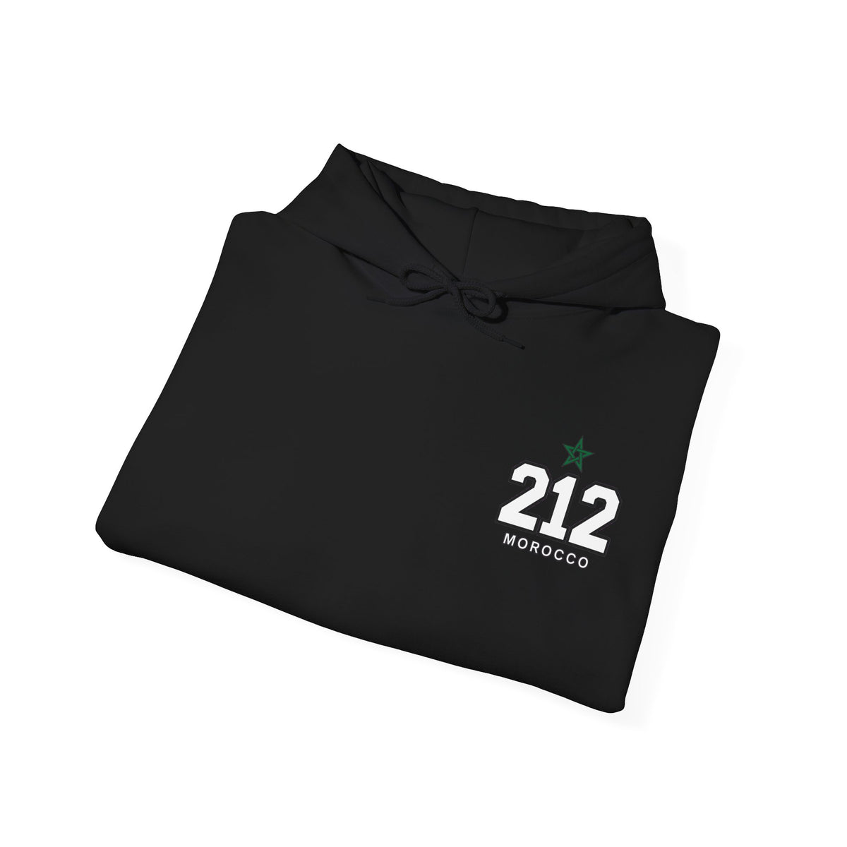 Hoodie Morocco 212 — Sweat à Capuche Vintage Numéro Maroc - LUMÏA