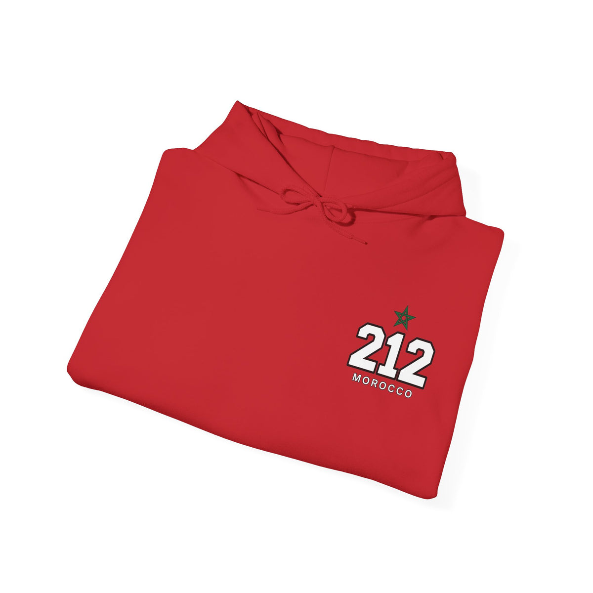 Hoodie Morocco 212 — Sweat à Capuche Vintage Numéro Maroc - LUMÏA