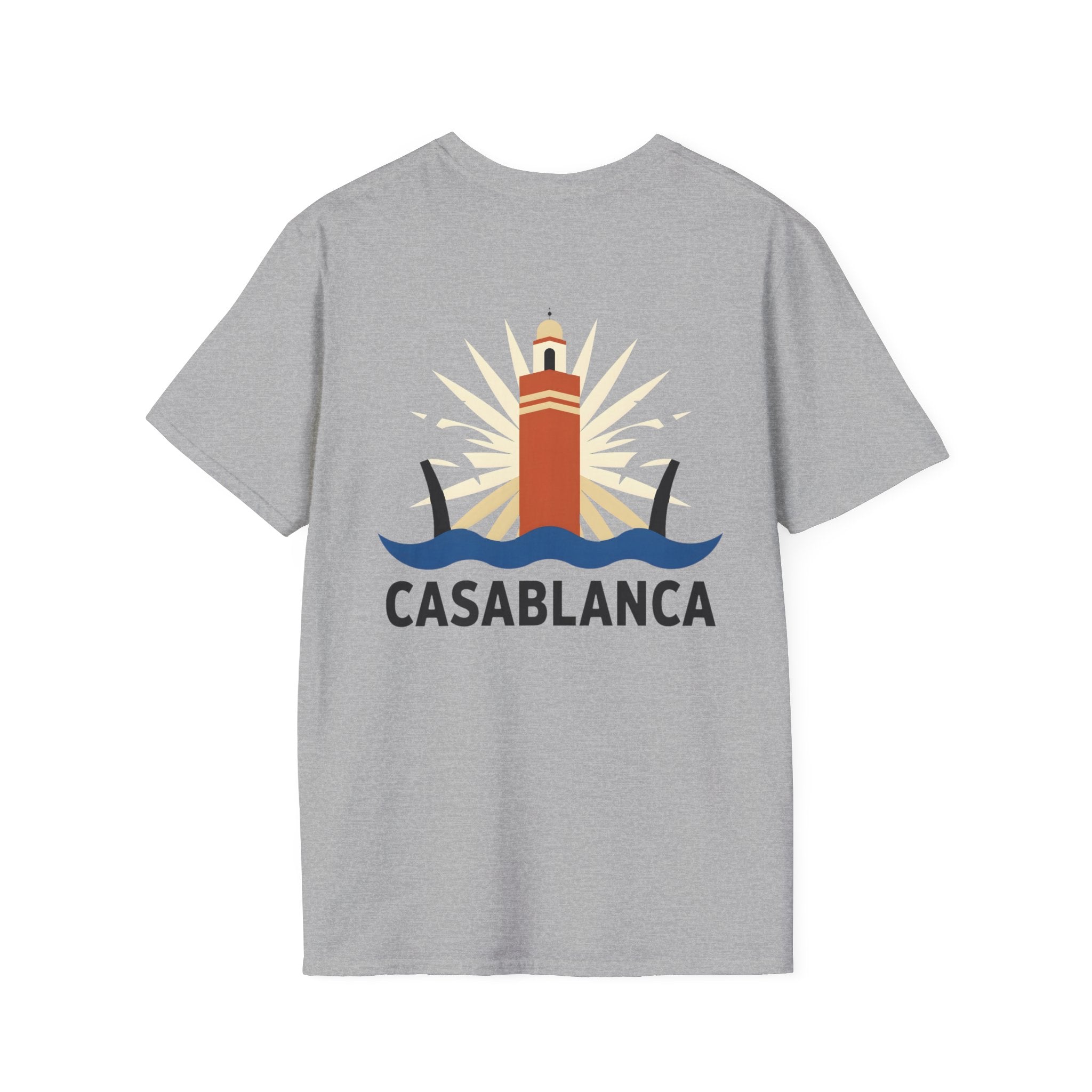 T-shirt Phare de Casablanca — Esprit côtier marocain