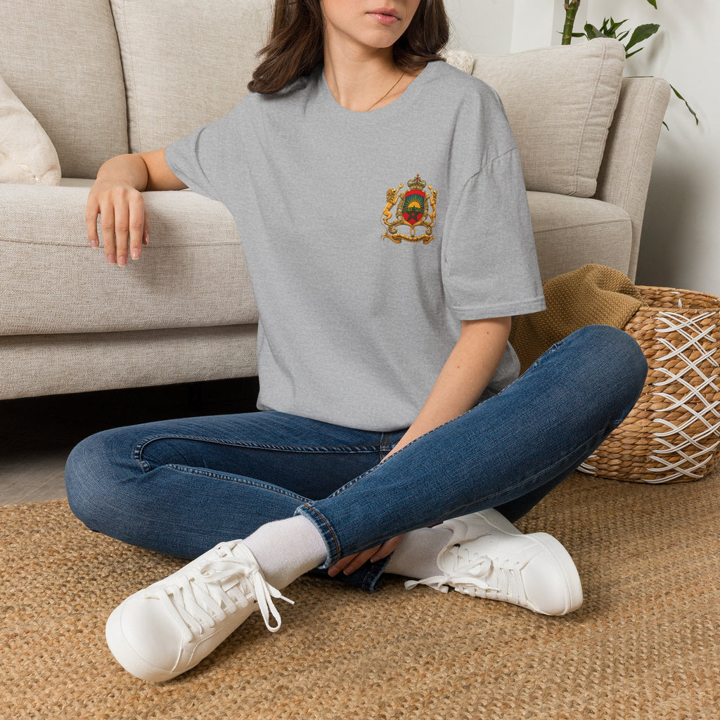 Coat of Arms Crest T-Shirt — Regal Heraldry Pocket Tee