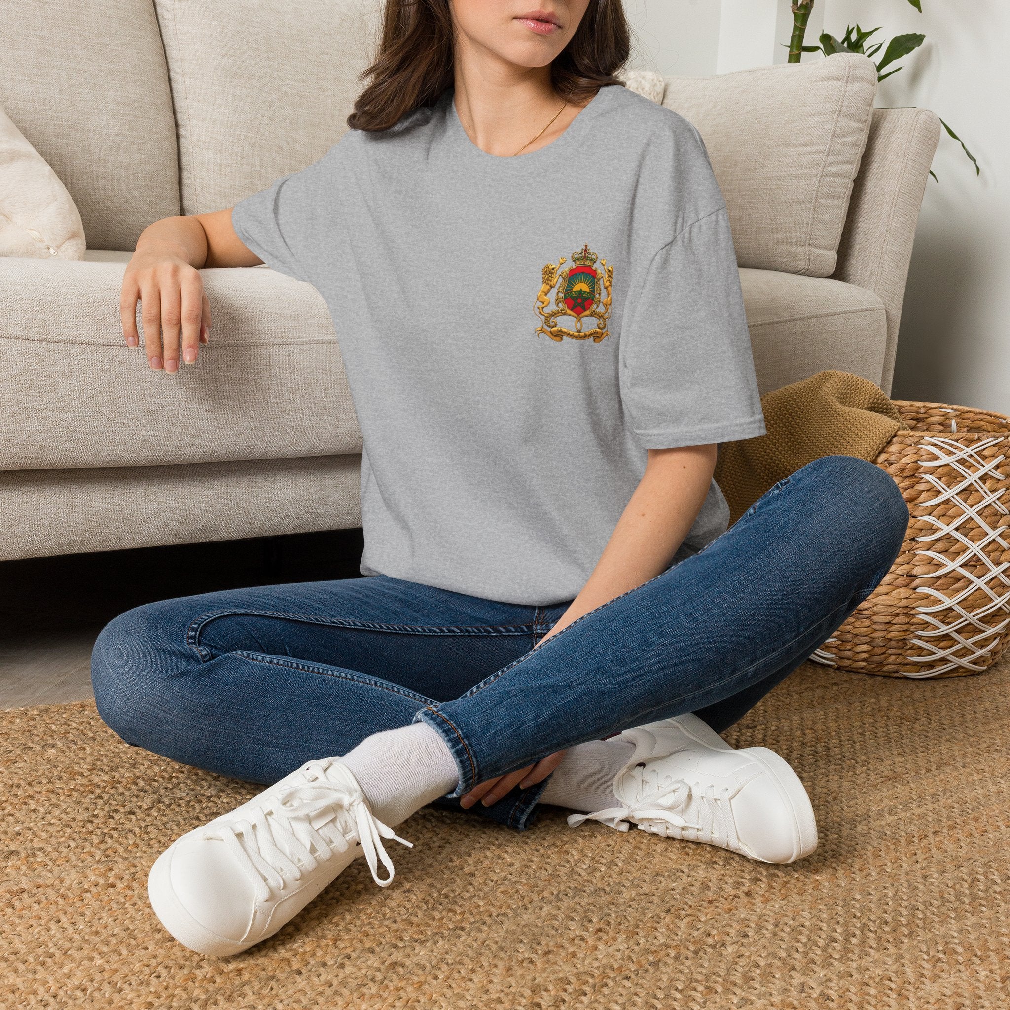 Coat of Arms Crest T-Shirt — Regal Heraldry Pocket Tee