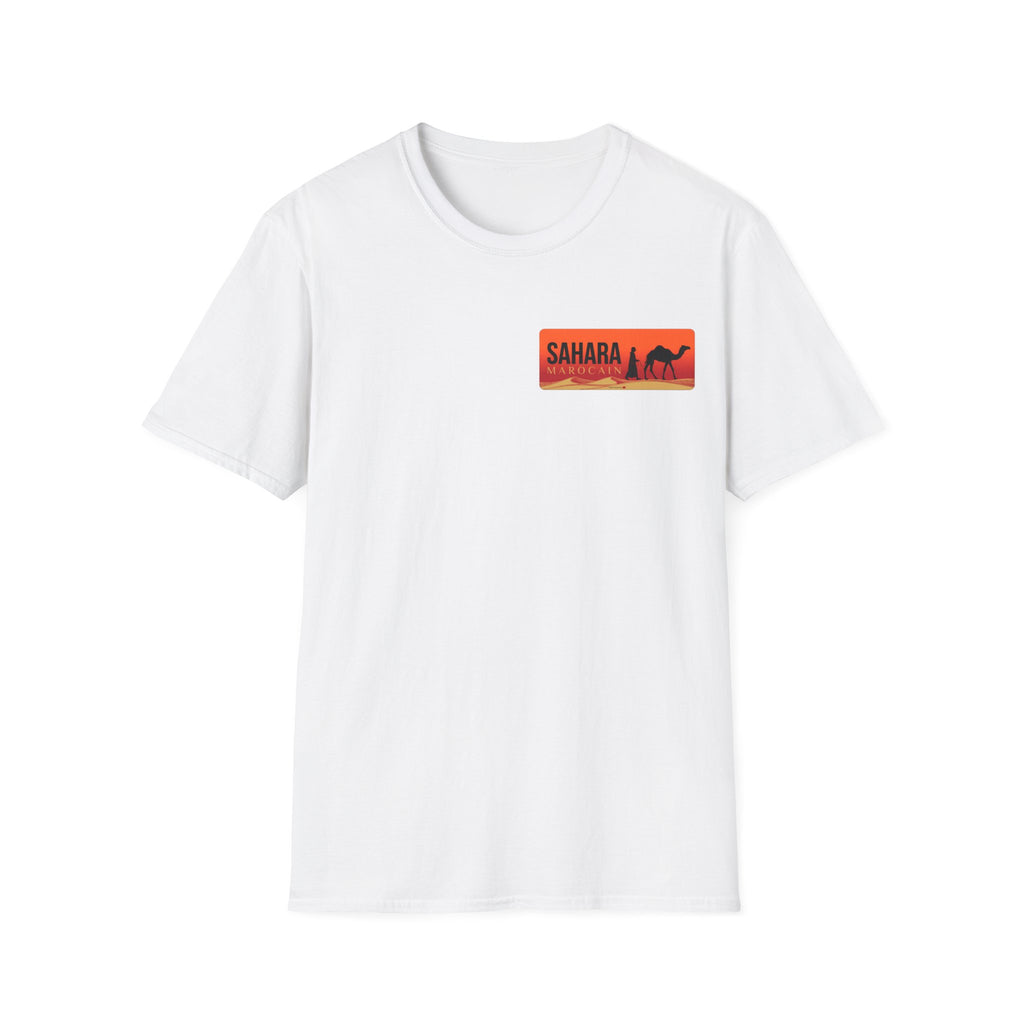 Sahara Morocco Sunset T-Shirt — Desert Camel Graphic Tee - LUMÏA