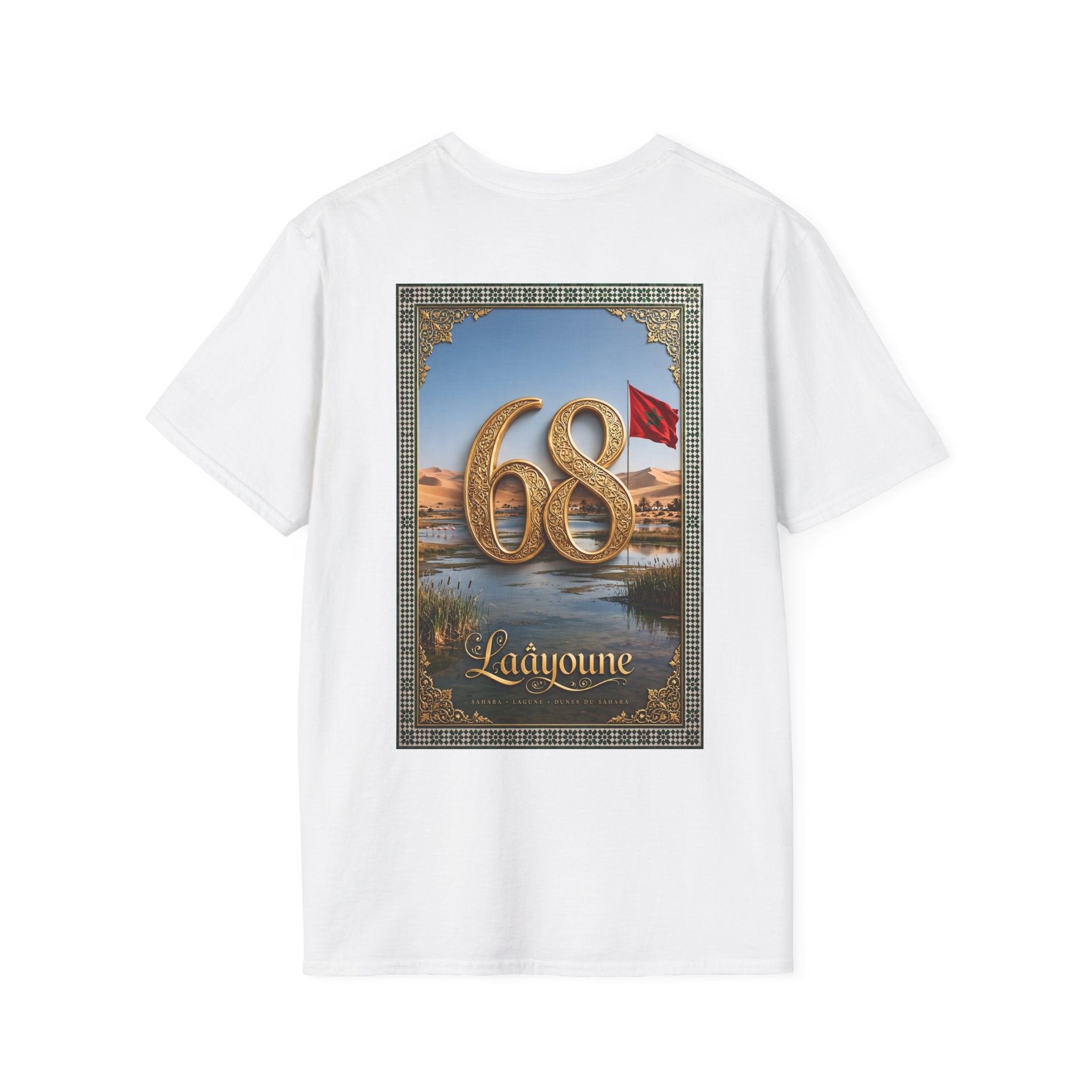68 Anniversary Desert Flag Graphic T-Shirt - LUMÏA