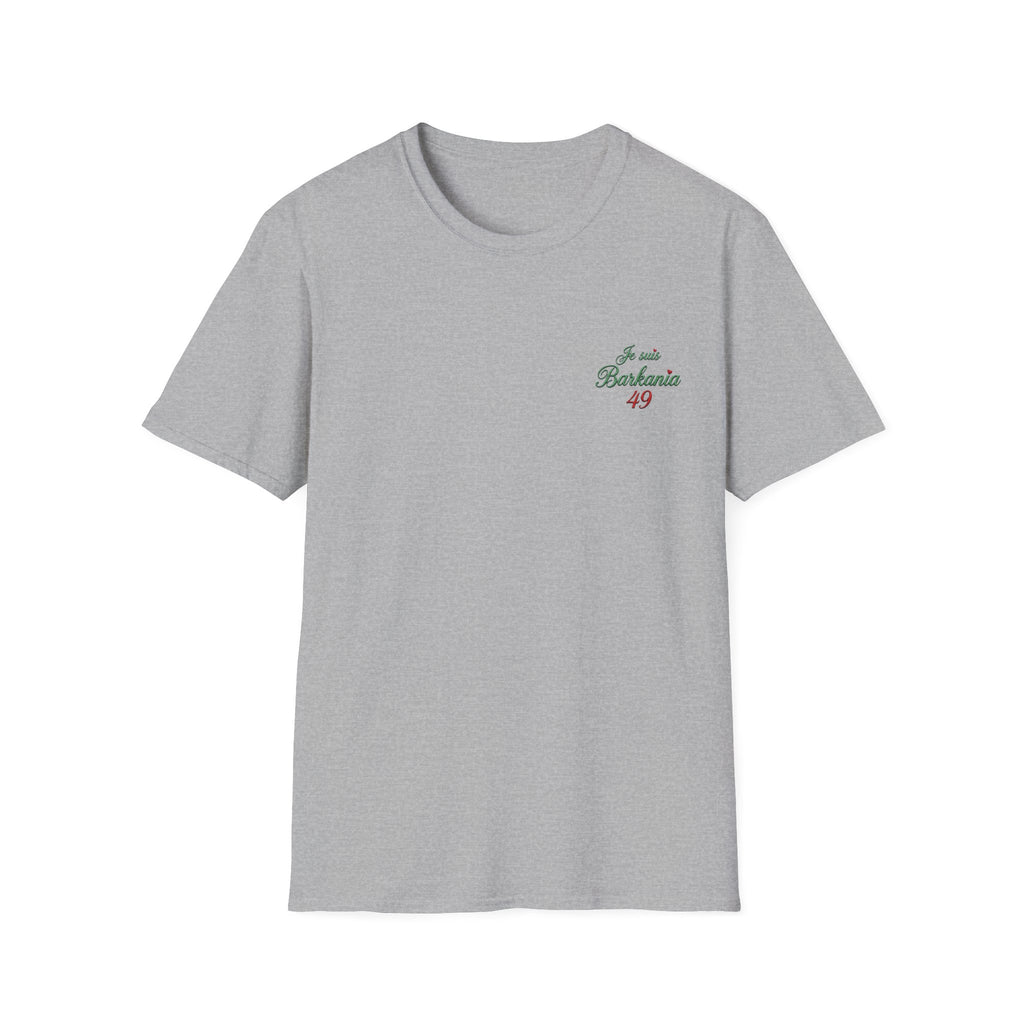 T-Shirt « Je suis Barkania 49 » — Tee Casual Français-Arabe LUMÏA - LUMÏA