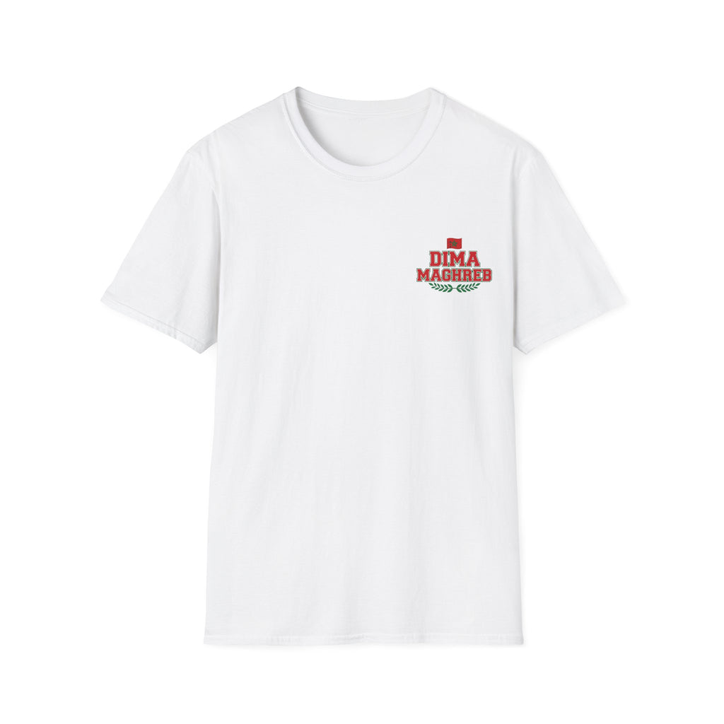 T-Shirt Logo Cœur Dima Maghrib — Fierté Nord-Africaine Casual - LUMÏA