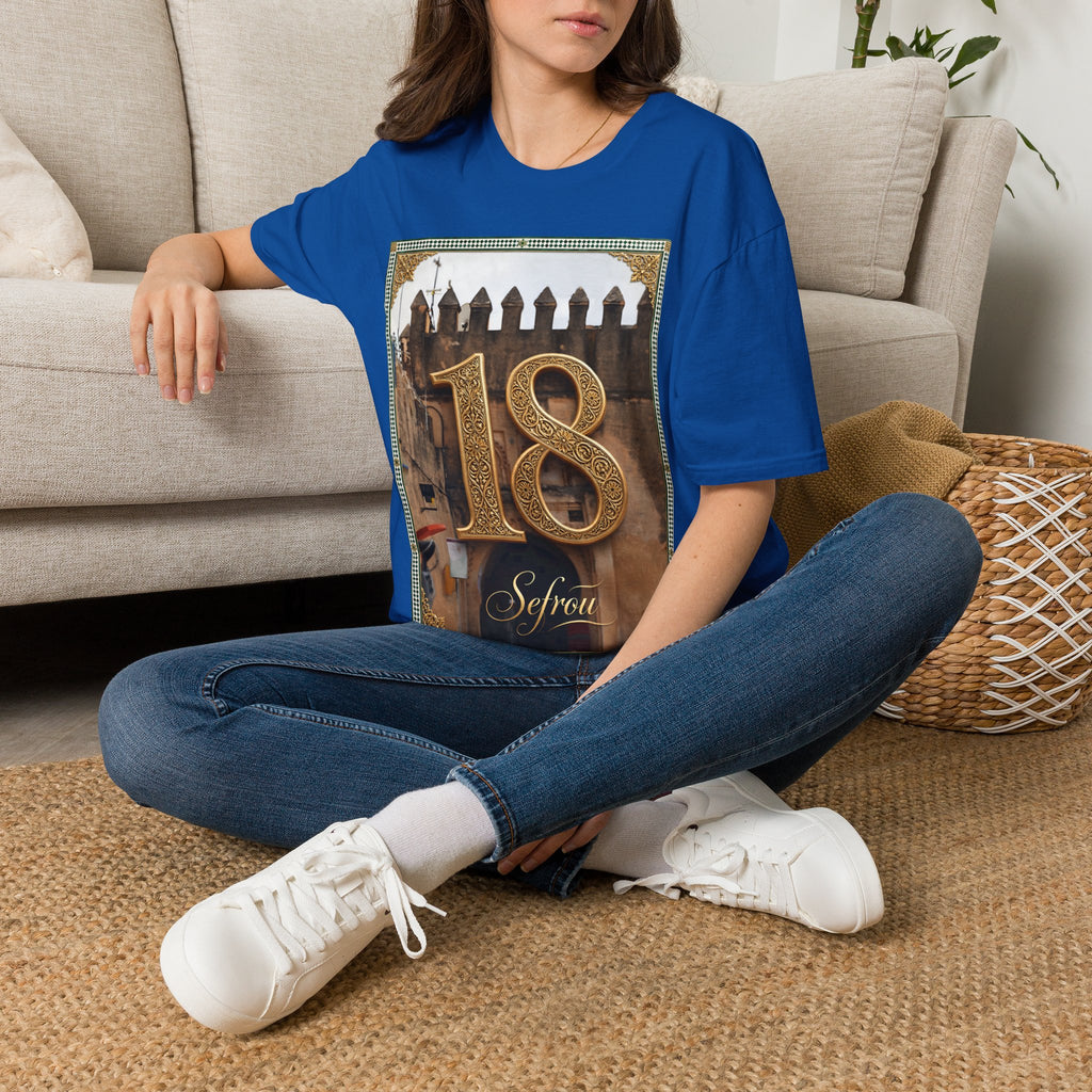 18th Birthday Tee — Elegant Gold Number Birthday T-Shirt - LUMÏA