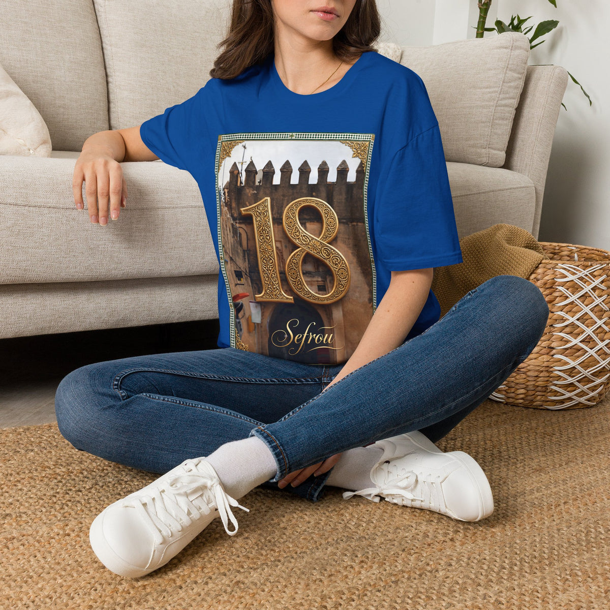 18th Birthday Tee — Elegant Gold Number Birthday T-Shirt - LUMÏA