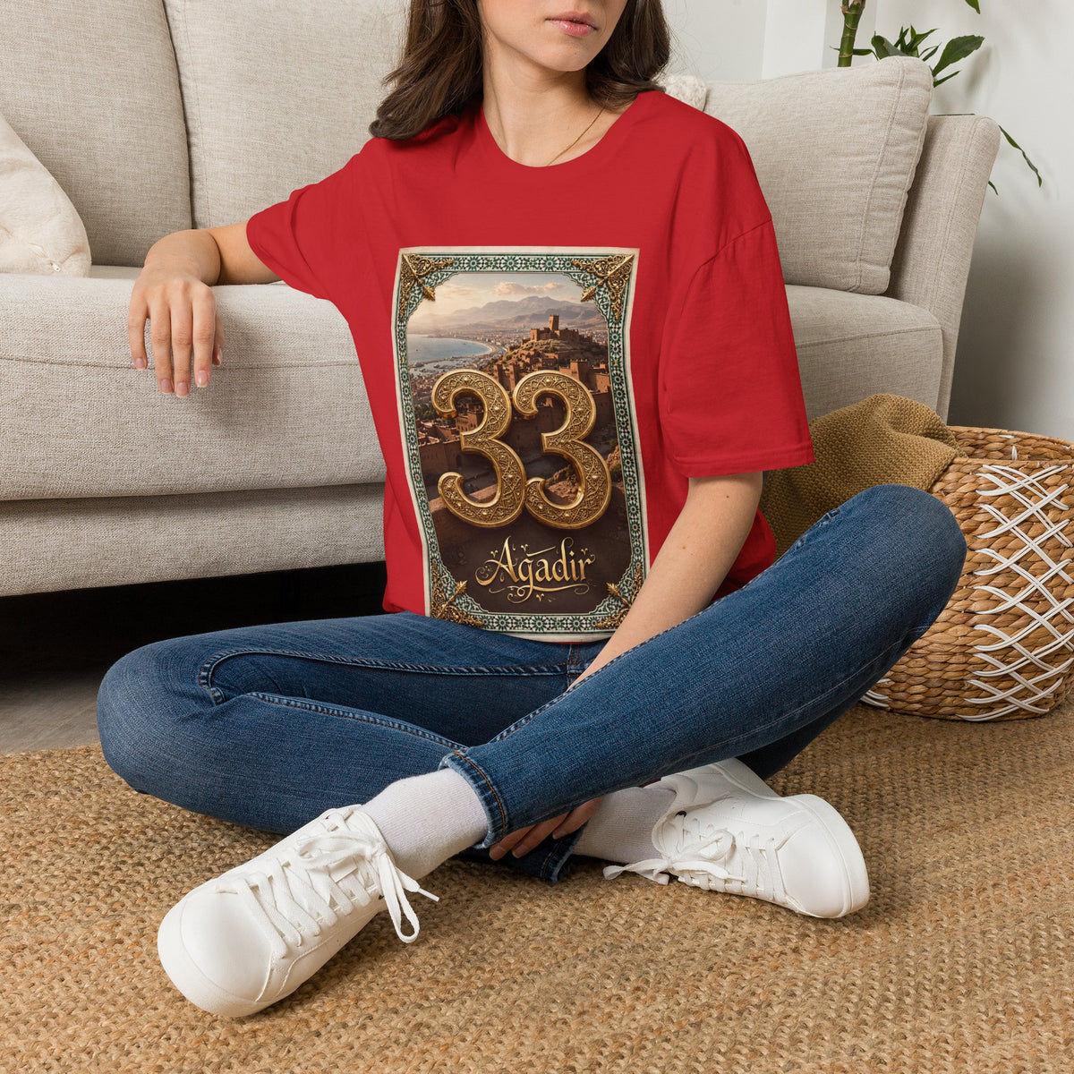 Vintage Agadir 33 Tee - LUMÏA