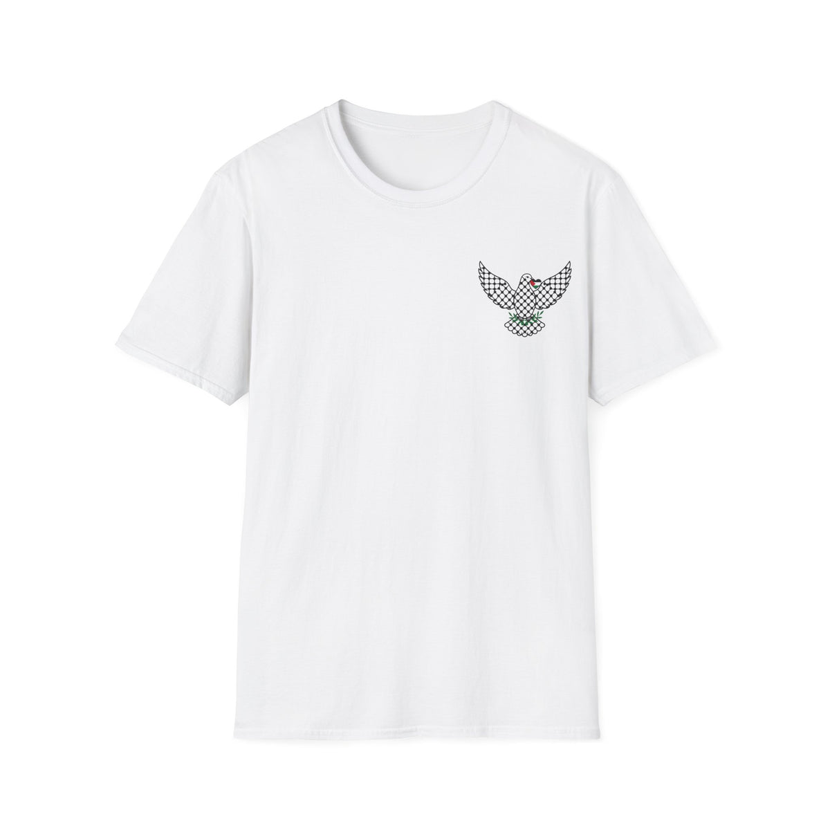 T-shirt Colombe de paix, motif graphique - LUMÏA