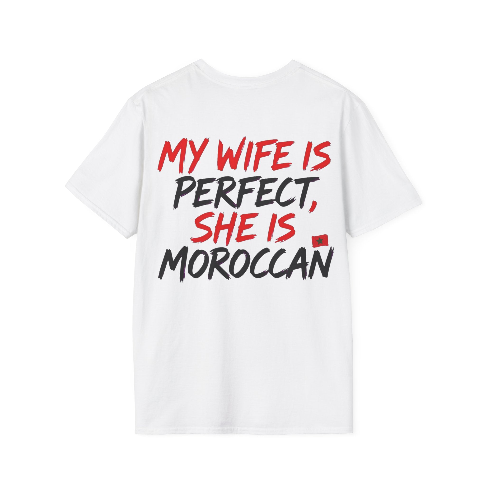 T-shirt I Love Morocco – Coeur minimaliste