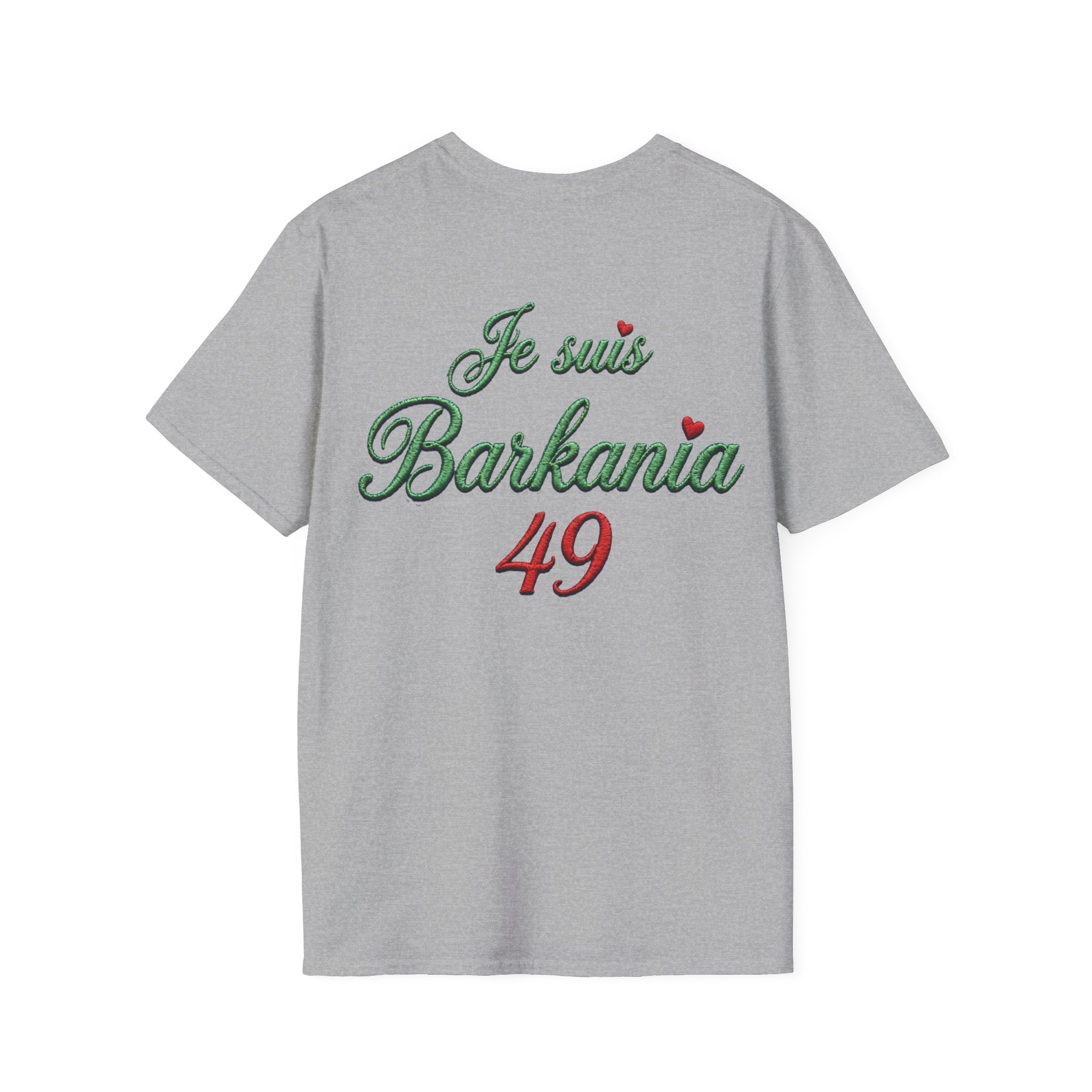 T-Shirt « Je suis Barkania 49 » — Tee Casual Français-Arabe LUMÏA - LUMÏA