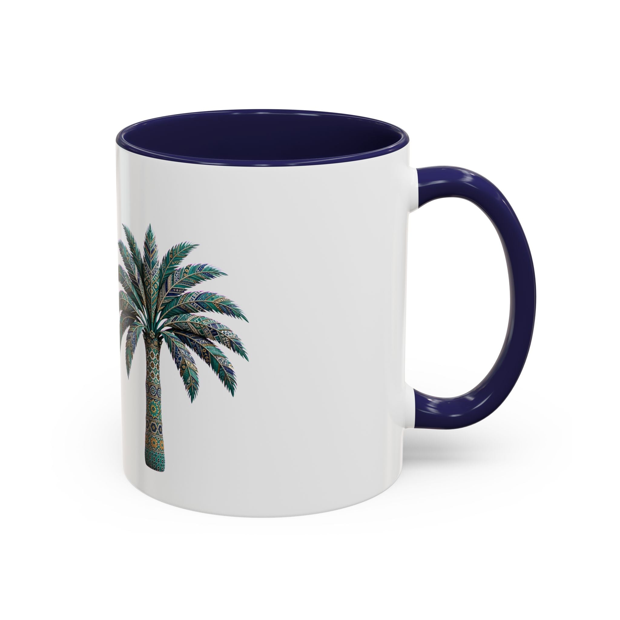 Boho Camel & Palm Accent Coffee Mug – 11/15oz Rustic Desert Travel Tea Cup
