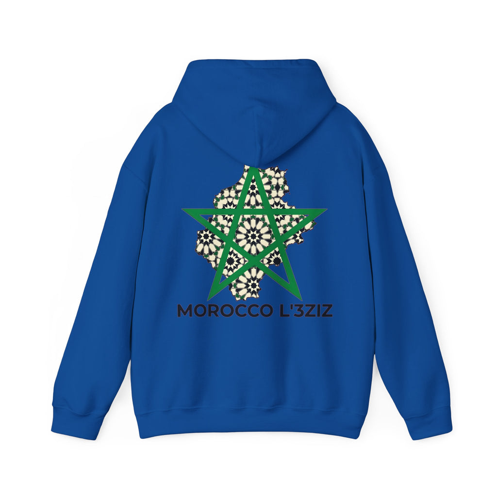 Sweat à capuche L’3ziz – Étoile et mosaïque marocaine - LUMÏA