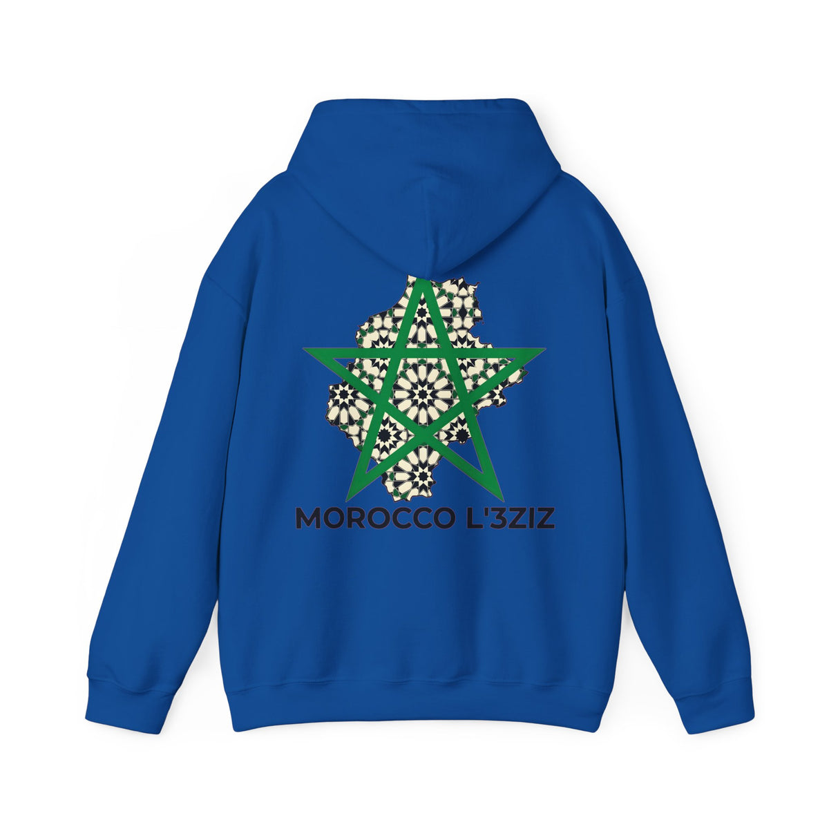 Sweat à capuche L’3ziz – Étoile et mosaïque marocaine - LUMÏA