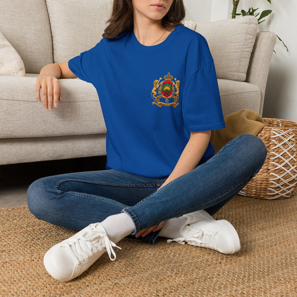 Coat of Arms Pocket T-Shirt — Vintage Heraldic Crest Tee